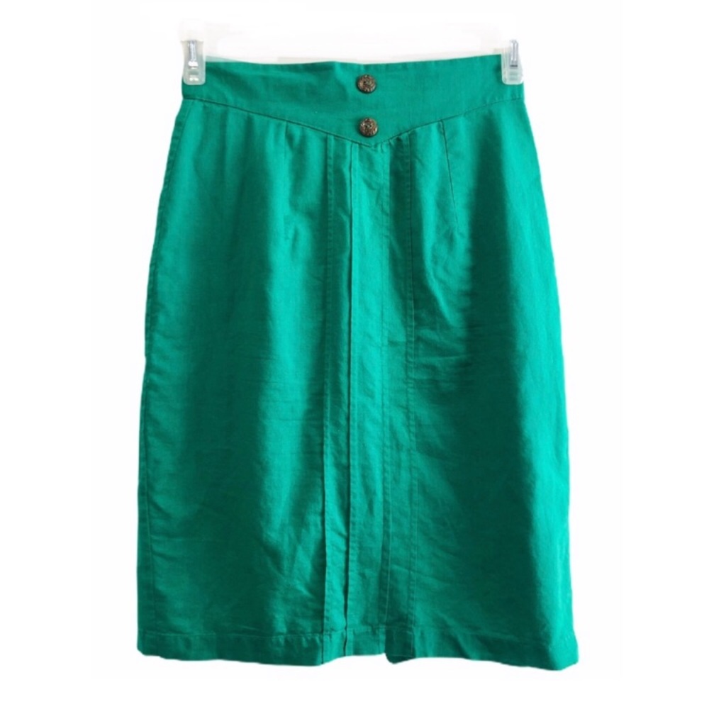 Vintage green skirt